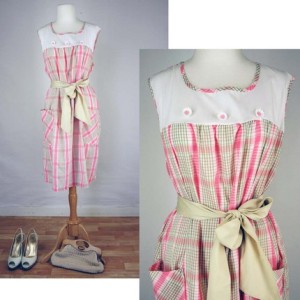 pink-plaid-dress
